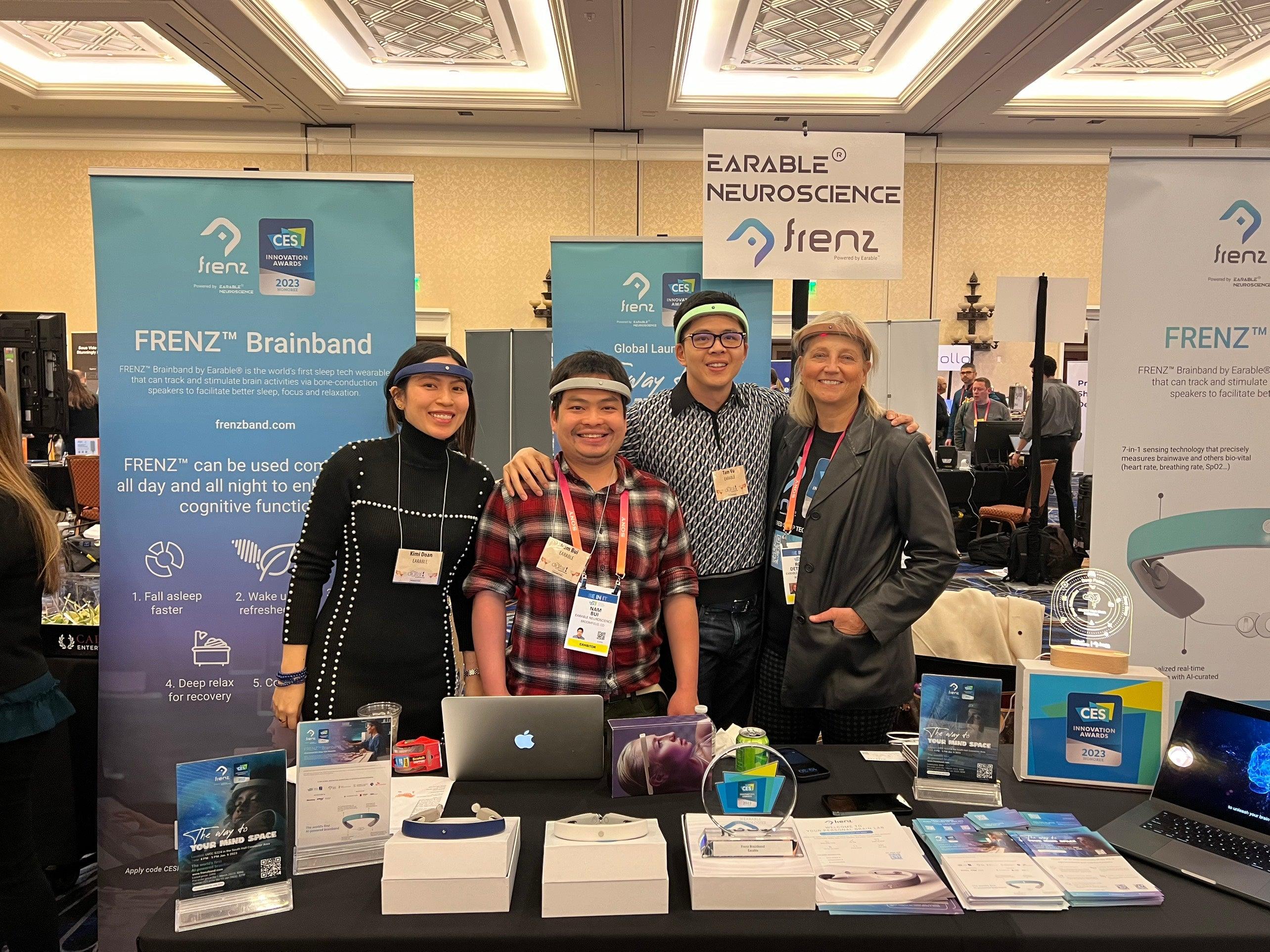 A Look Back at the FRENZ™ Global Launch at CES 2023 - FRENZ™ by Earable® Neuroscience