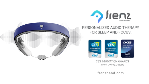 CES 2025 Hat Trick: FRENZ Brainband Secures 3rd CES Innovation Awards, Launching Focus Feature for Daily Life